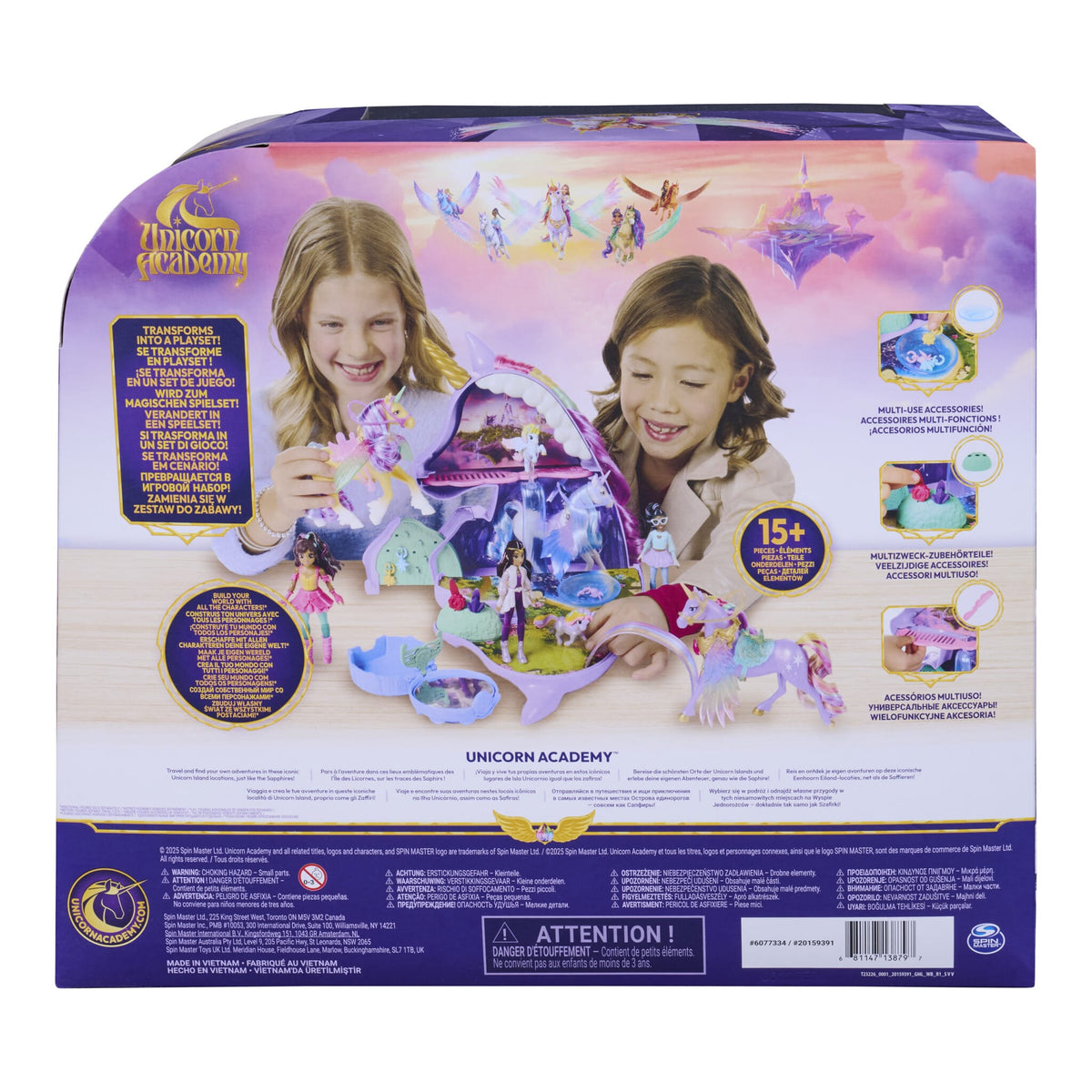 Unicorn Academy Wildstar Styling Head and Playset 681147138797