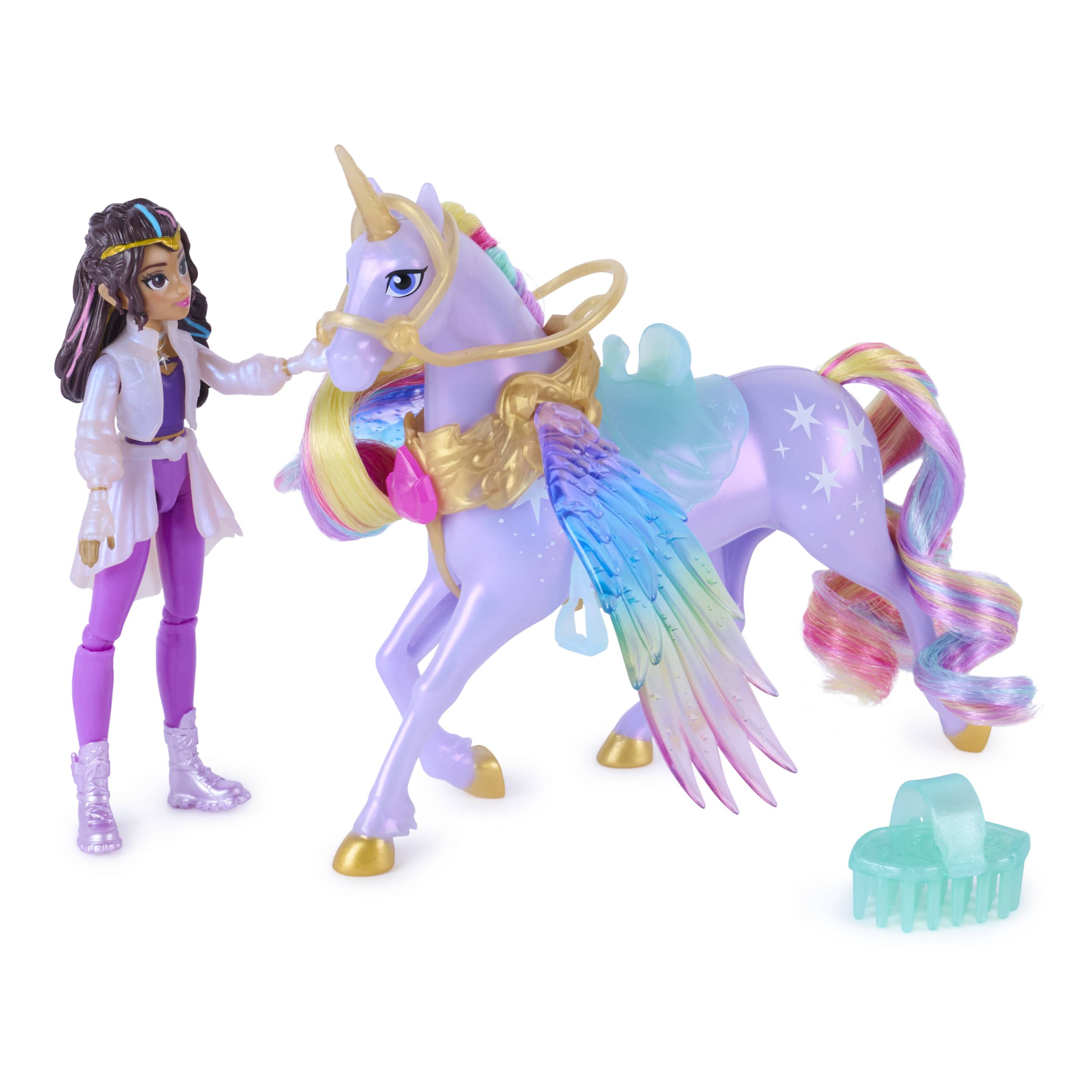 Unicorn Academy Wing Magic Sophia & Wildstar Doll and Unicorn Set 681147131170