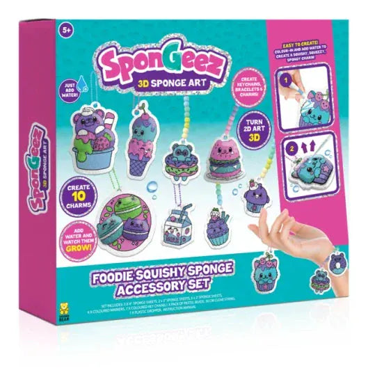 Spongeez - Foodie Squishy Sponge Accessory Set 9328936145789
