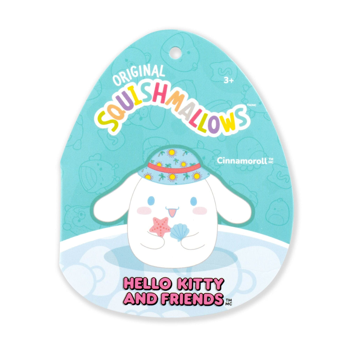 Hello Kitty and Friends Seize the Moment Squishmallow - 8-Inch Cinnamoroll with Hat 191726033264