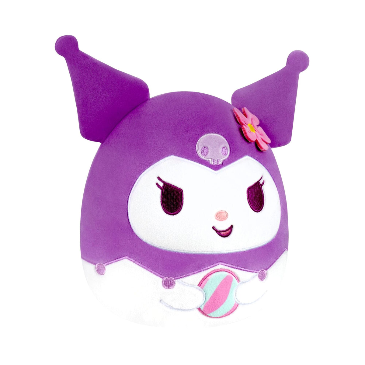 Hello Kitty and Friends Seize the Moment Squishmallow - 8-Inch Kuromi with Beachball 191726033257