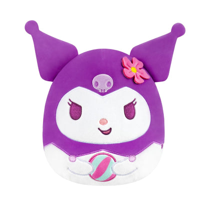 Hello Kitty and Friends Seize the Moment Squishmallow - 8-Inch Kuromi with Beachball 191726033257