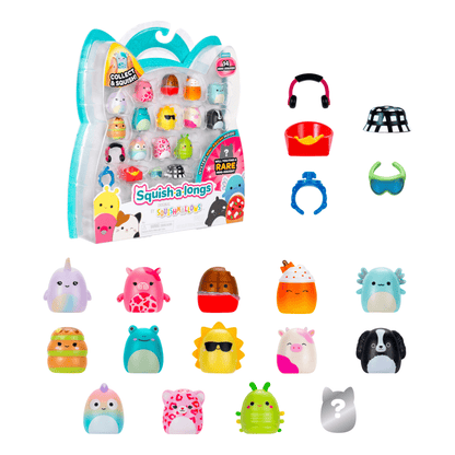 Squish-A-Longs 14 Pack Style 1 W3 191726755265