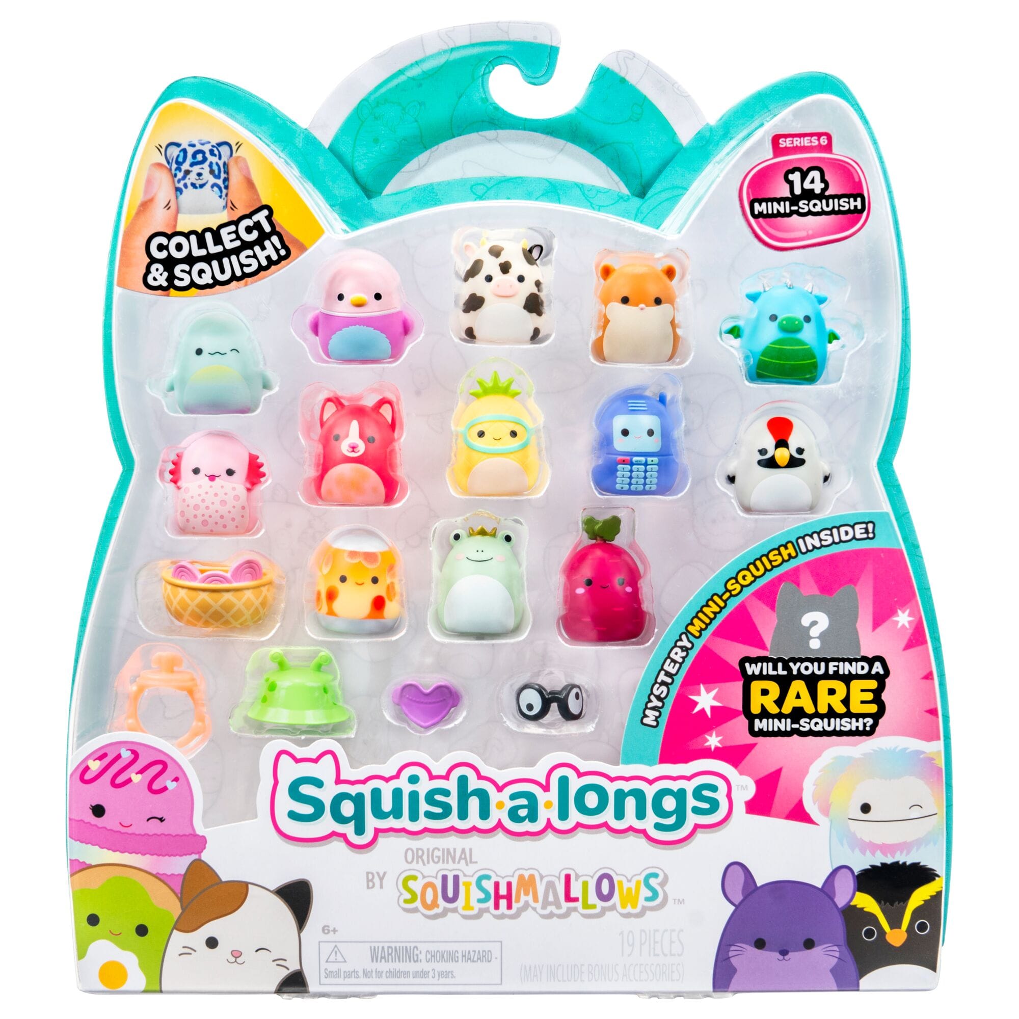 Squish-a-longs - 14 Pack (Style 1) Wave 5