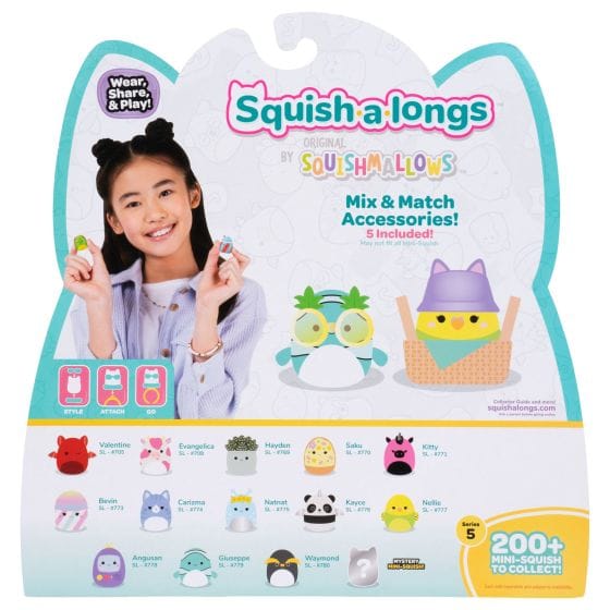 Squish-a-longs - 14 Pack (Style 1) Wave 5 191726953890