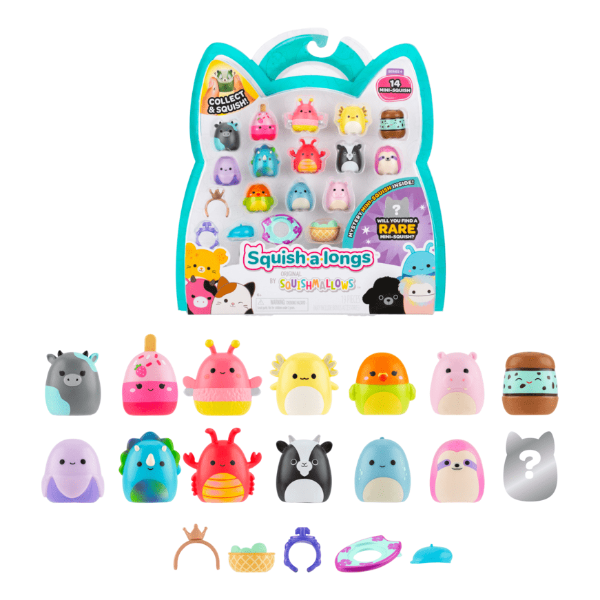 Squish-A-Longs 14 Pack Style 2 W4
