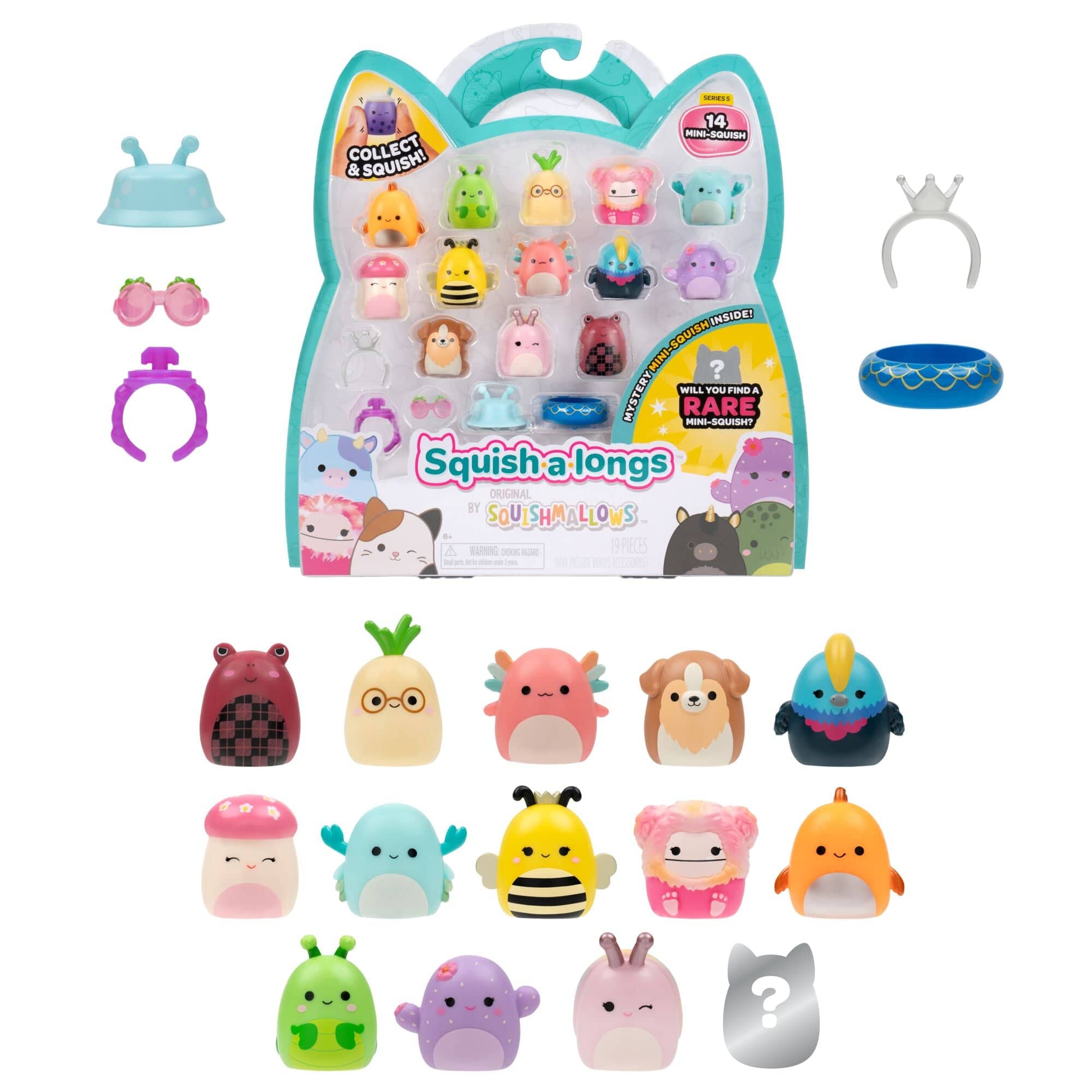 Squish-a-longs - 14 Pack (Style 2) Wave 5