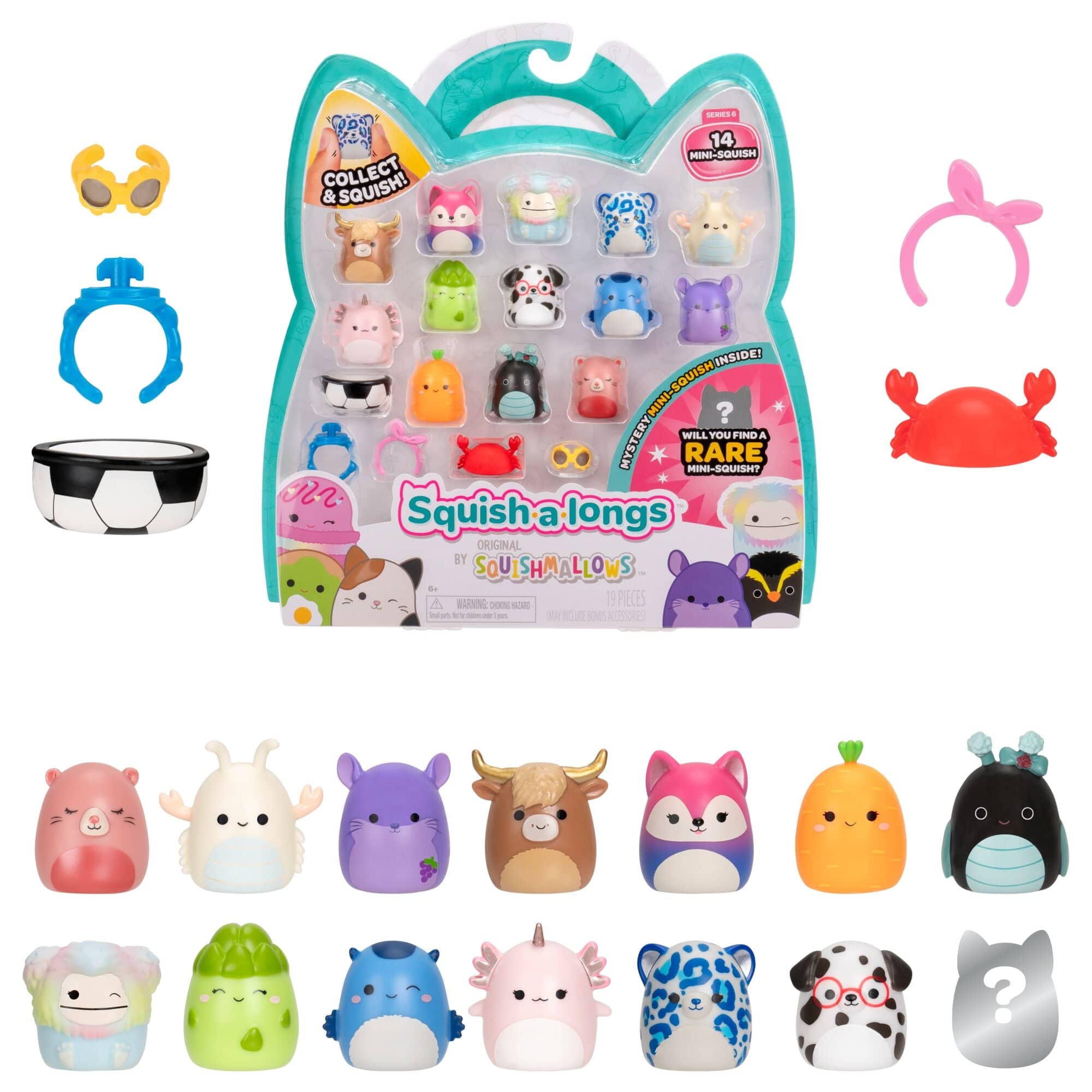 Squish-a-longs - 14 Pack (Style 2) Wave 5