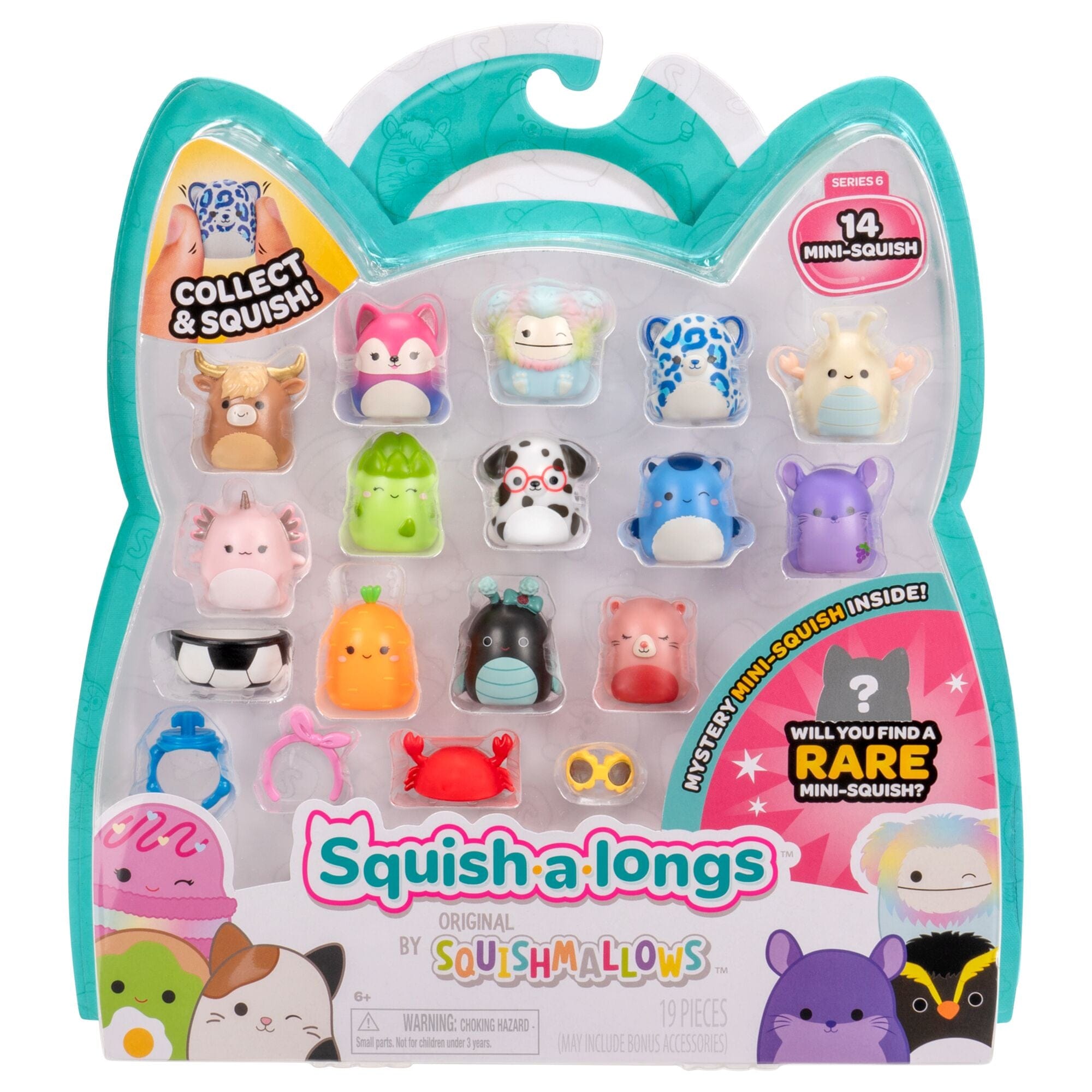 Squish-a-longs - 14 Pack (Style 2) Wave 5