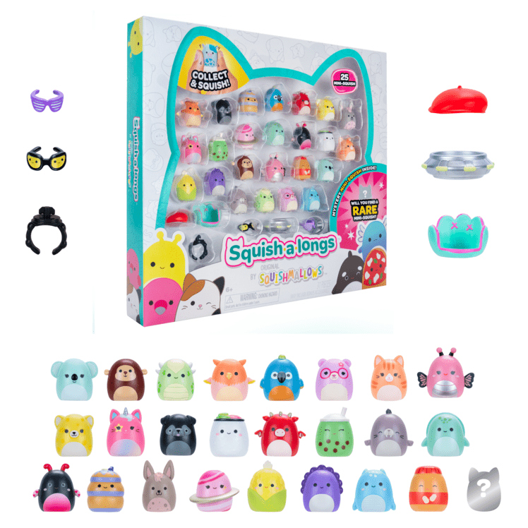Squish-A-Longs 25 Pack Style 1 W3 191726755302