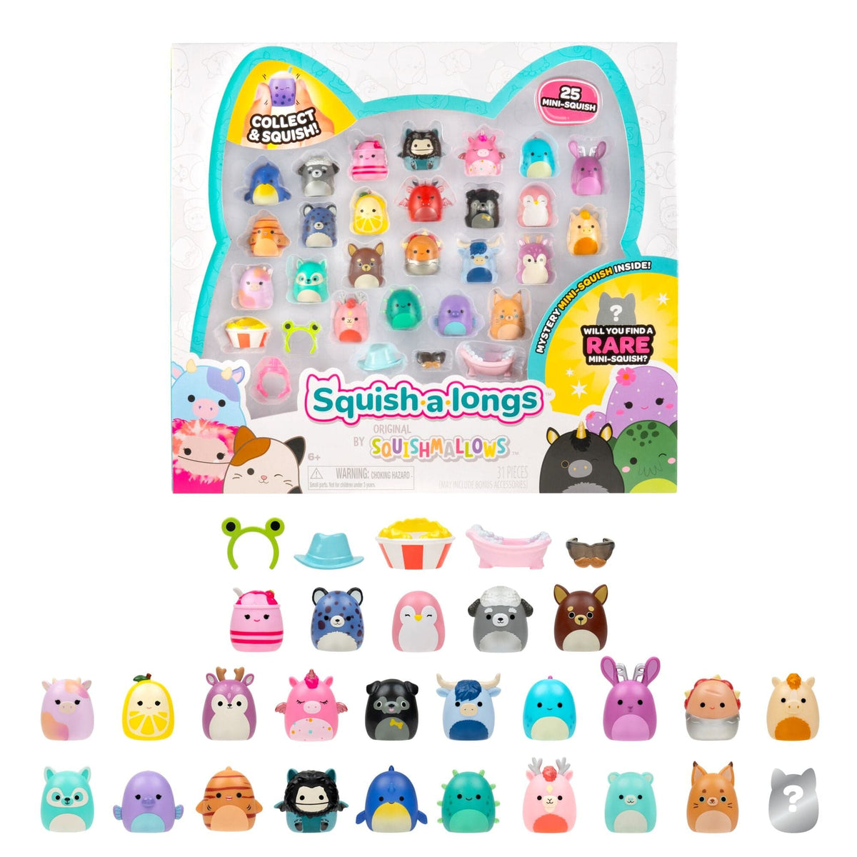 Squish-a-longs - 25 Pack (Style 1) Wave 5