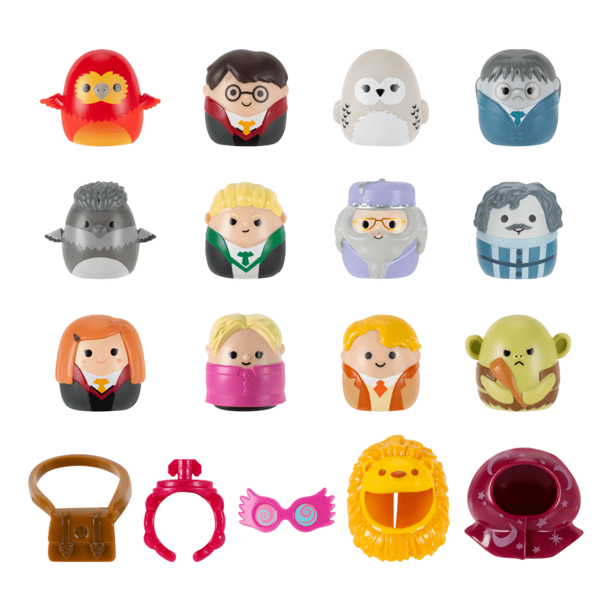 Squish-A-Longs Harry Potter 12 Figure Pack Style 1 Wave 1