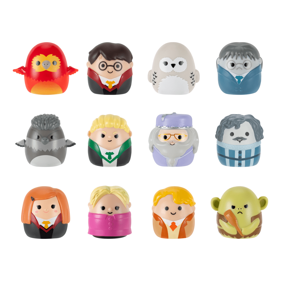Squish-A-Longs Harry Potter 12 Figure Pack Style 1 Wave 1