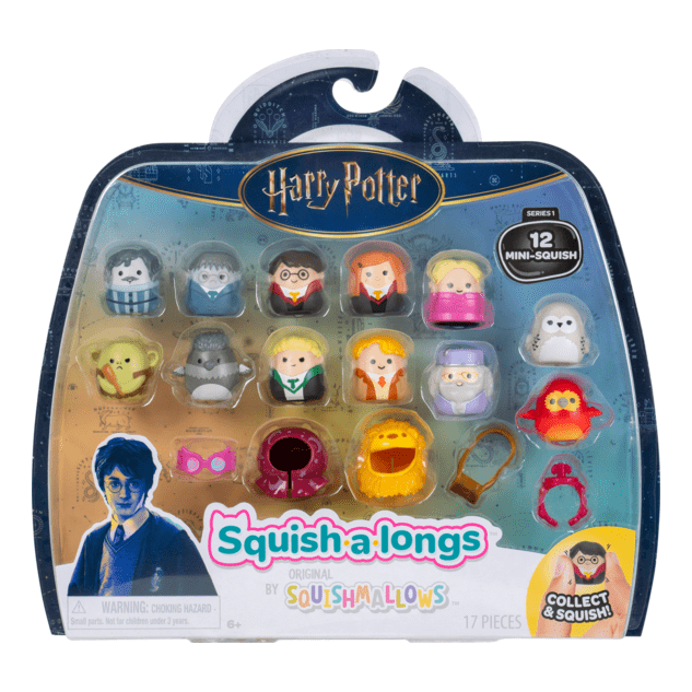 Squish-A-Longs Harry Potter 12 Figure Pack Style 1 Wave 1