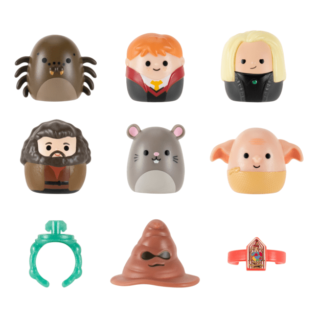 Squish-A-Longs Harry Potter 6 Figure Pack Style 2 Wave1 191726850793