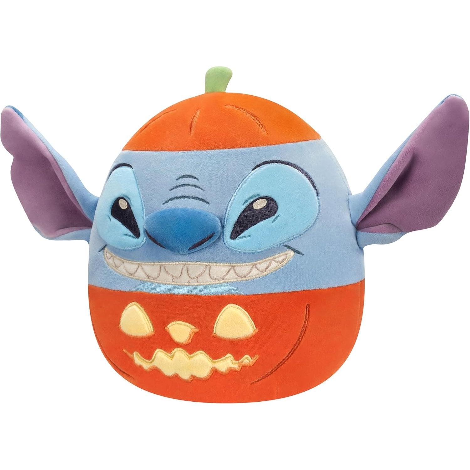 Squishmallow 8" Disney Halloween Plush -  Disney Stitch in Pumpkin