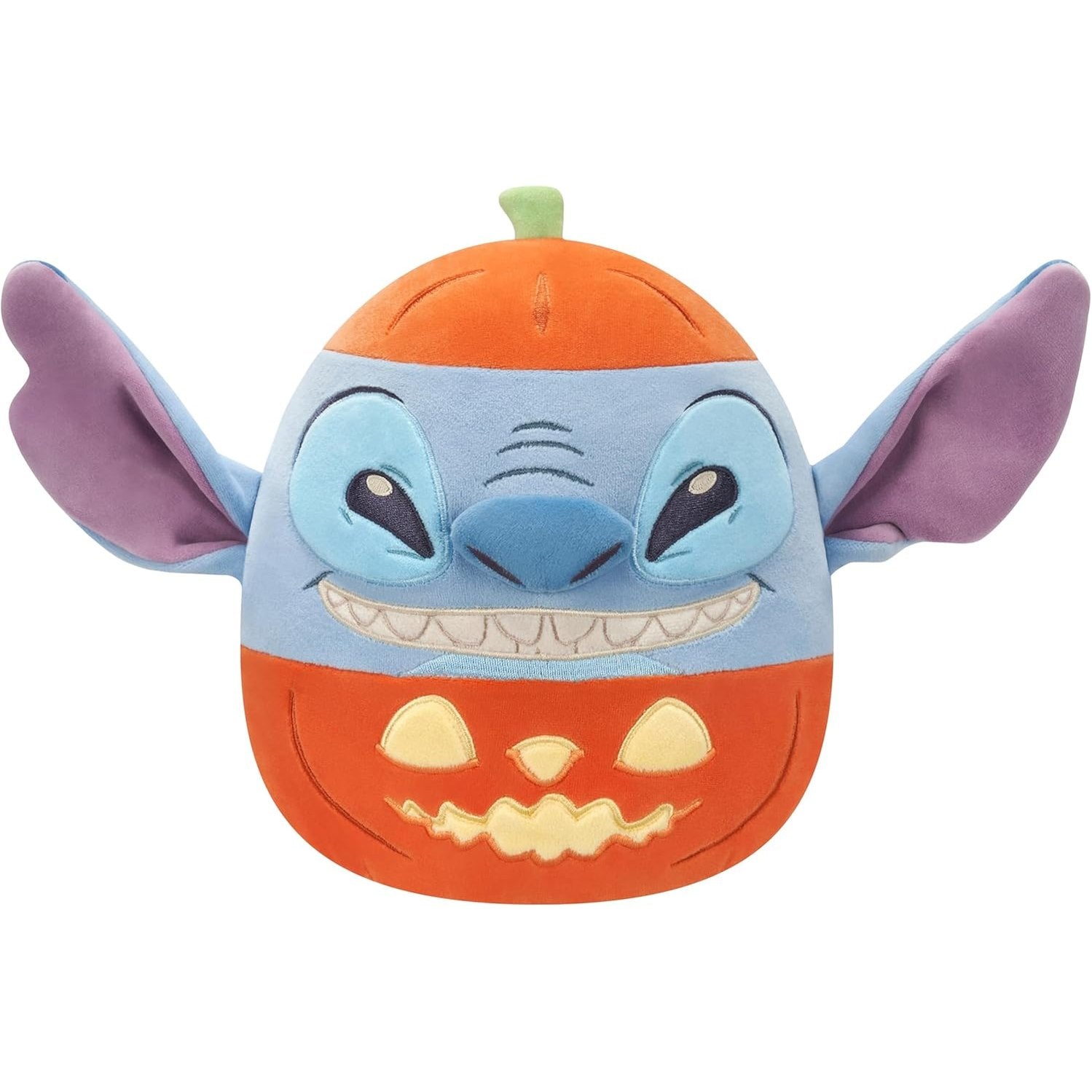 Squishmallow 8" Disney Halloween Plush -  Disney Stitch in Pumpkin