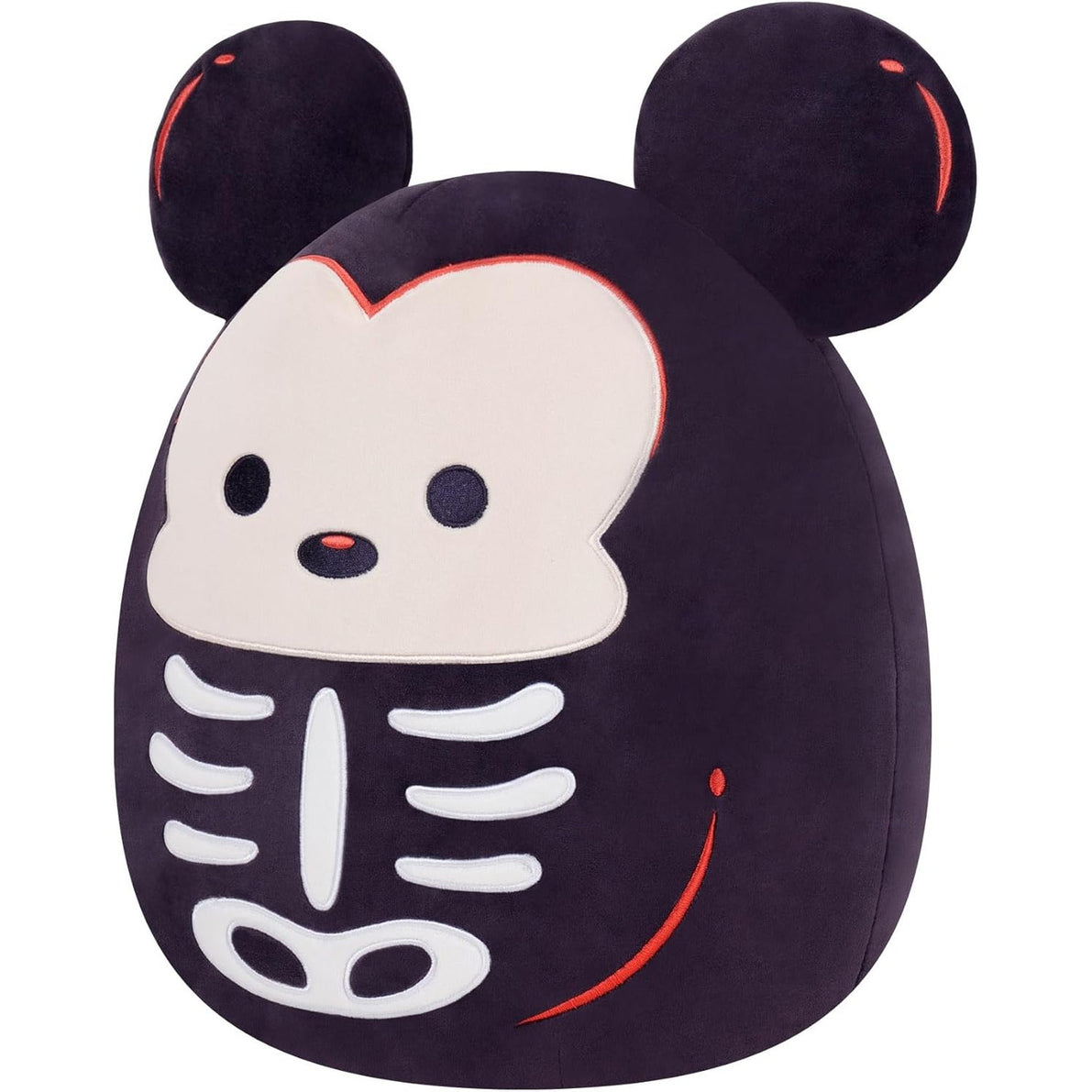 Squishmallow 8" Disney Halloween Plush -  Skeleton Mickey Mouse