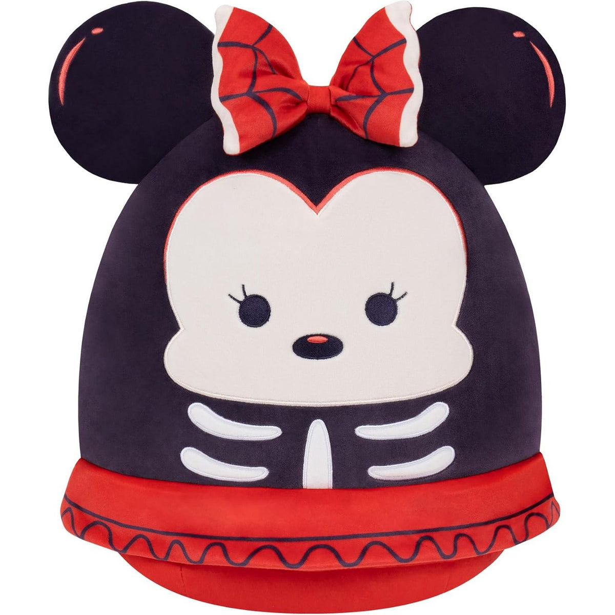 Squishmallow 8" Disney Halloween Plush - Skeleton Minnie Mouse