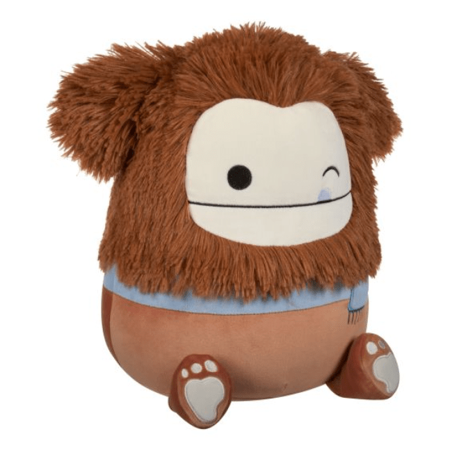 Squishmallow Kellytoy Plush 12" Benny the Winking Bigfoot 191726801139