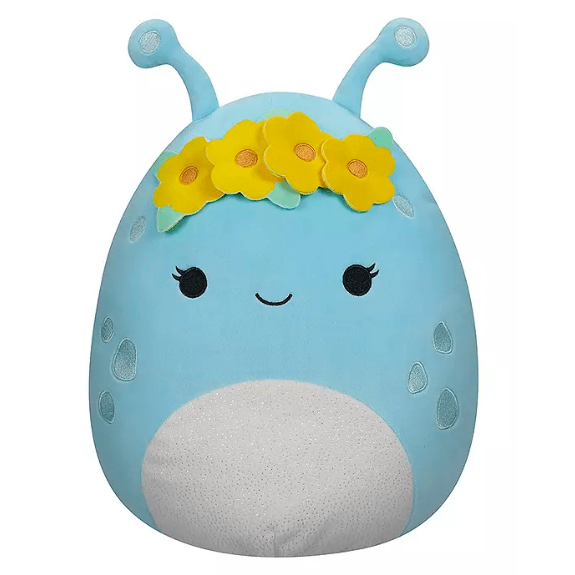 Squishmallow Kellytoy Plush 16" Natnat The Pastal Blue Alien 196566412323