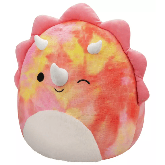 Squishmallow Kellytoy Plush 16" Trinity the Pink Triceratops 196566412316