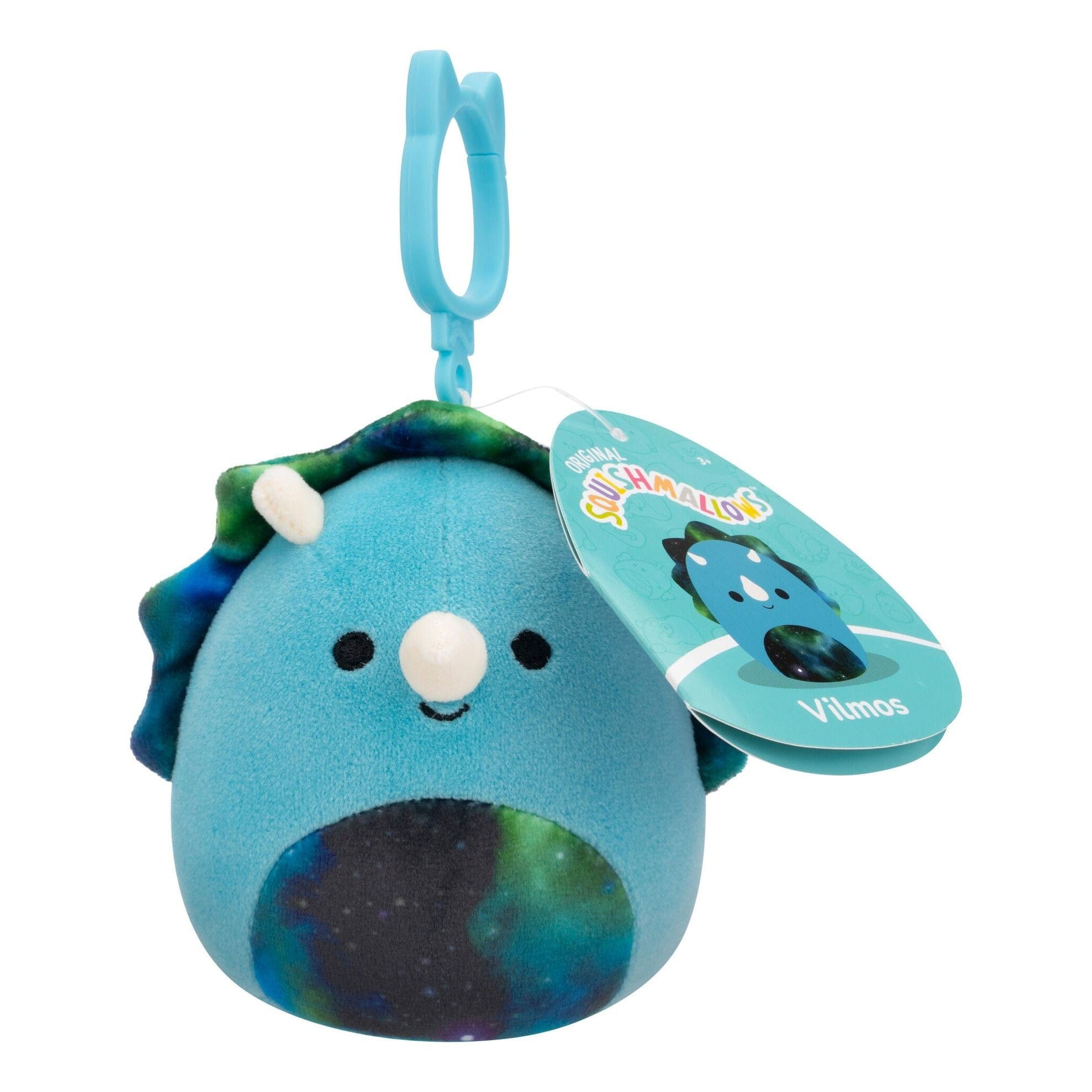 Squishmallow Kellytoy Plush 3.5" Clip On Keychain - Vilmos 196566451261