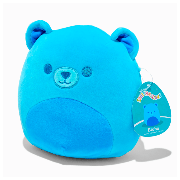 Squishmallow Kellytoy Plush 8" Blubo The Neon Gummy Bear