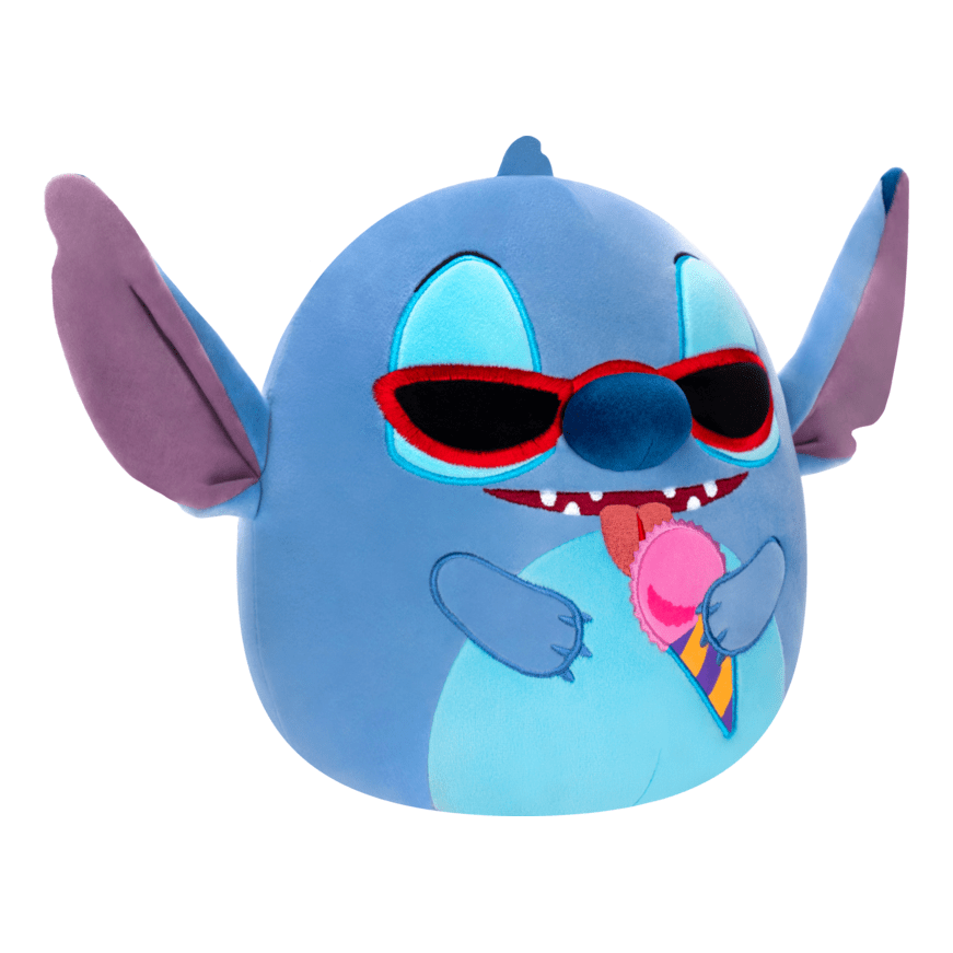 Squishmallows 10 Inch Disney Stitch with Snow Cone 191726852063
