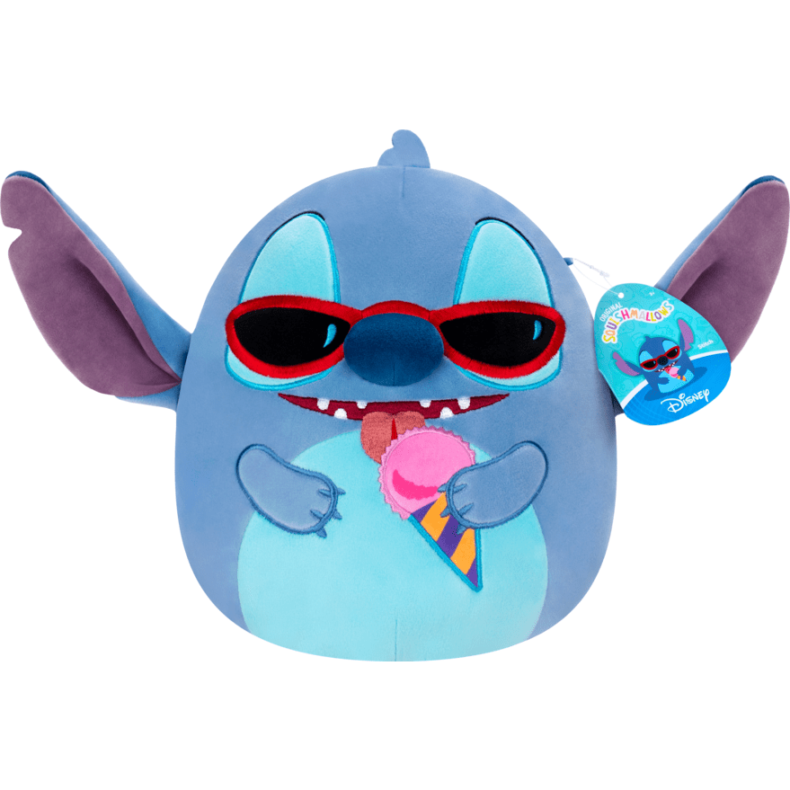 Squishmallows 10 Inch Disney Stitch with Snow Cone 191726852063