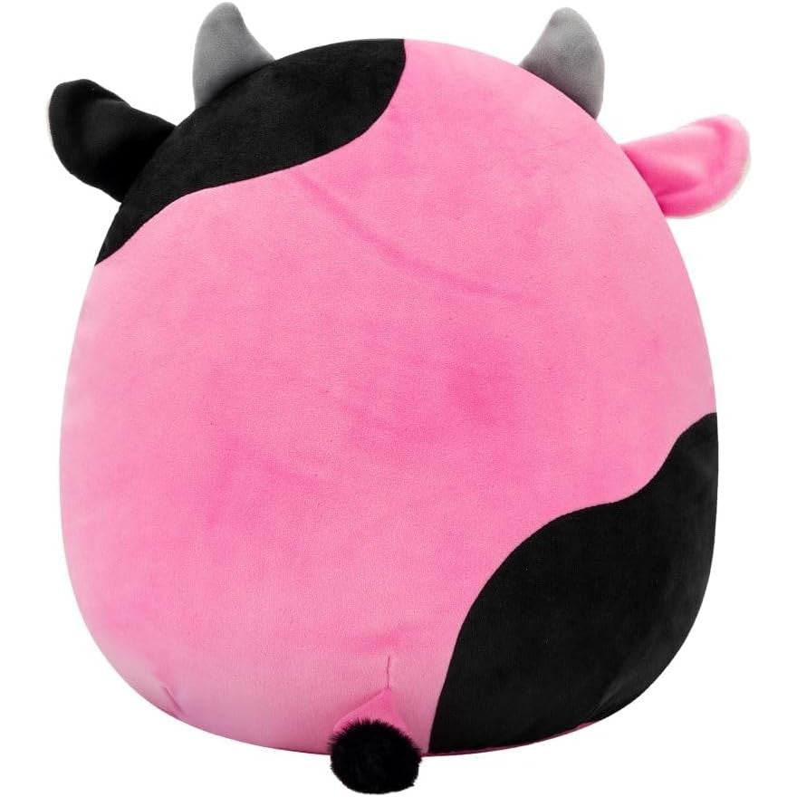 Squishmallows 12 Inch Pollyanna the Black and Pink Cow 191726853626