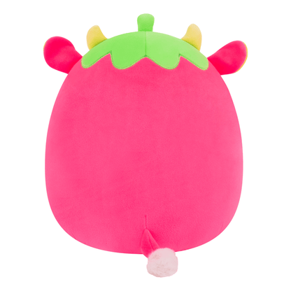 Squishmallows - 12in Cleary the Hot Pink Cow
