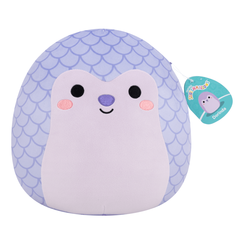 Squishmallows 12In Lavender Pangolin Plush Toy Collection