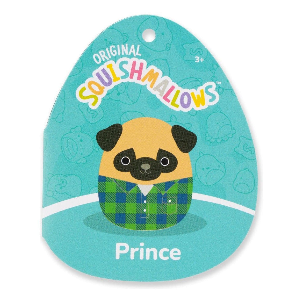 Squishmallows - 12in Prince the Brown Pug 196566453234