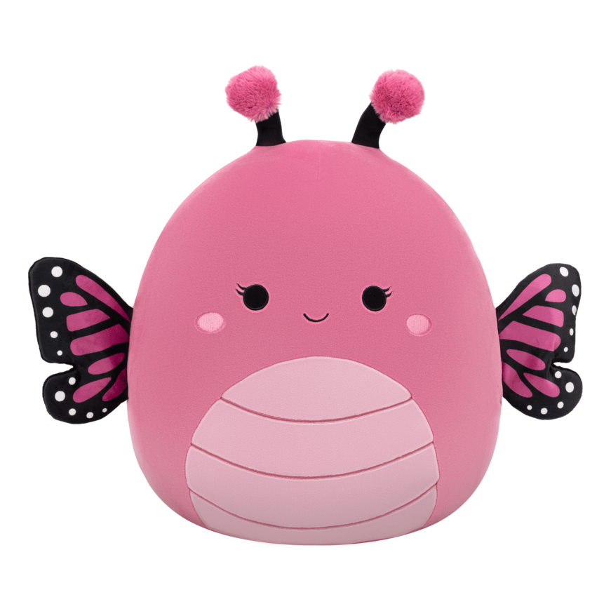 Squishmallows 16in TBD Pink Butterfly Plush Toy Collectible