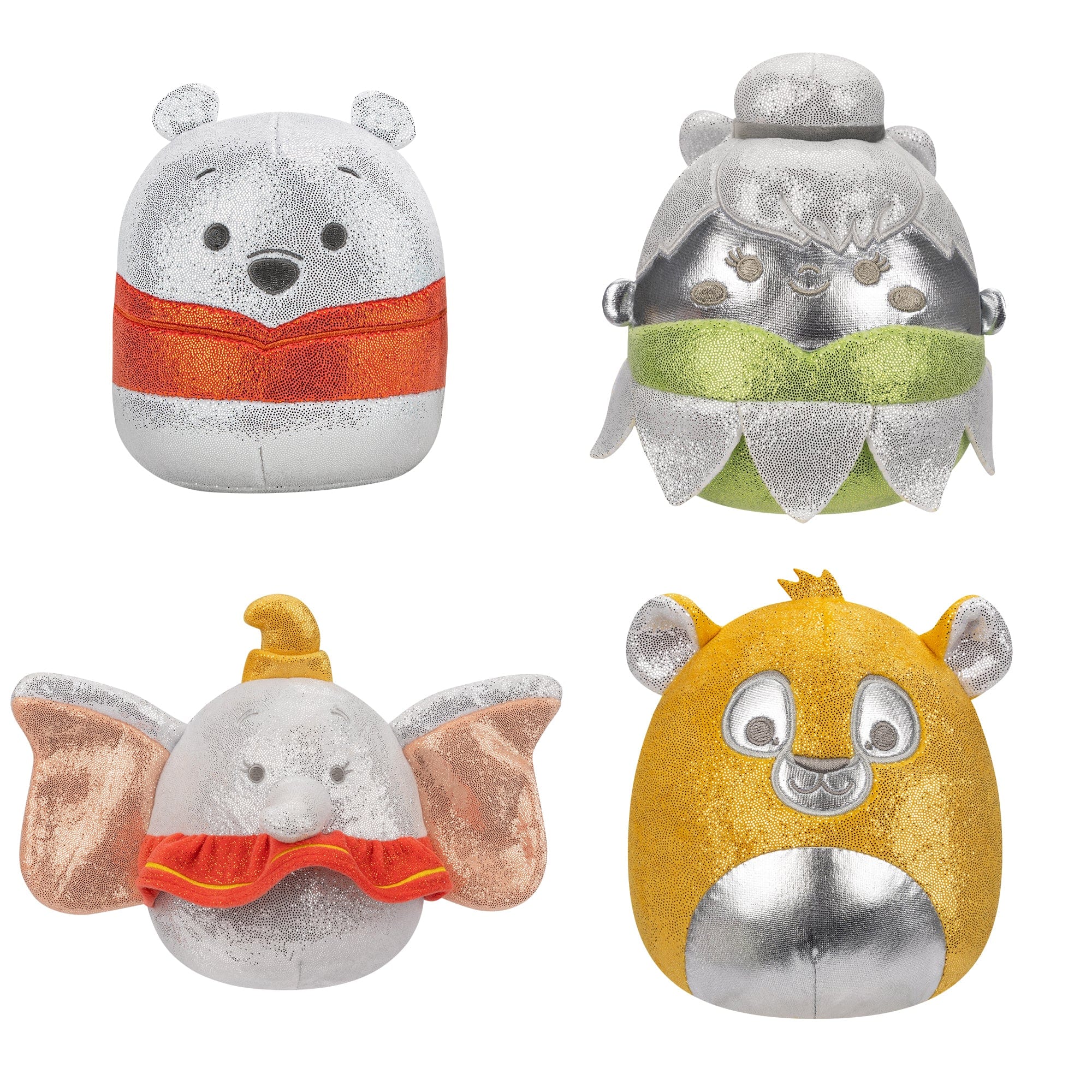 Squishmallows 5 Inch Disney 100 4 Pack 0196566196483