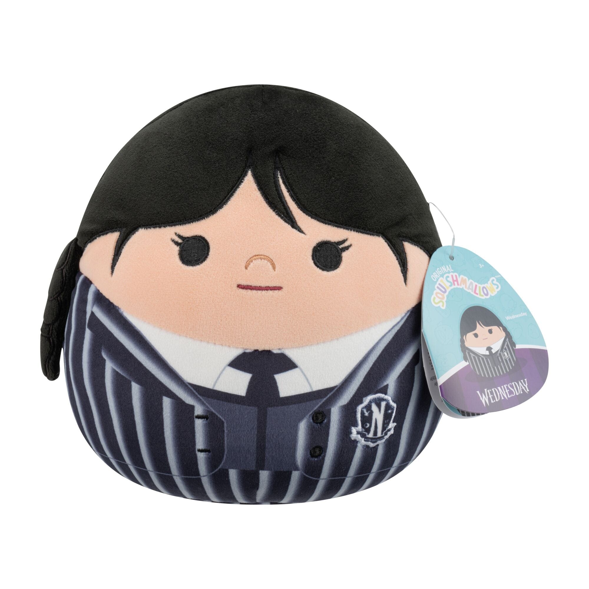 Squishmallows 8in Wednesday In Uniform Collectible Plush