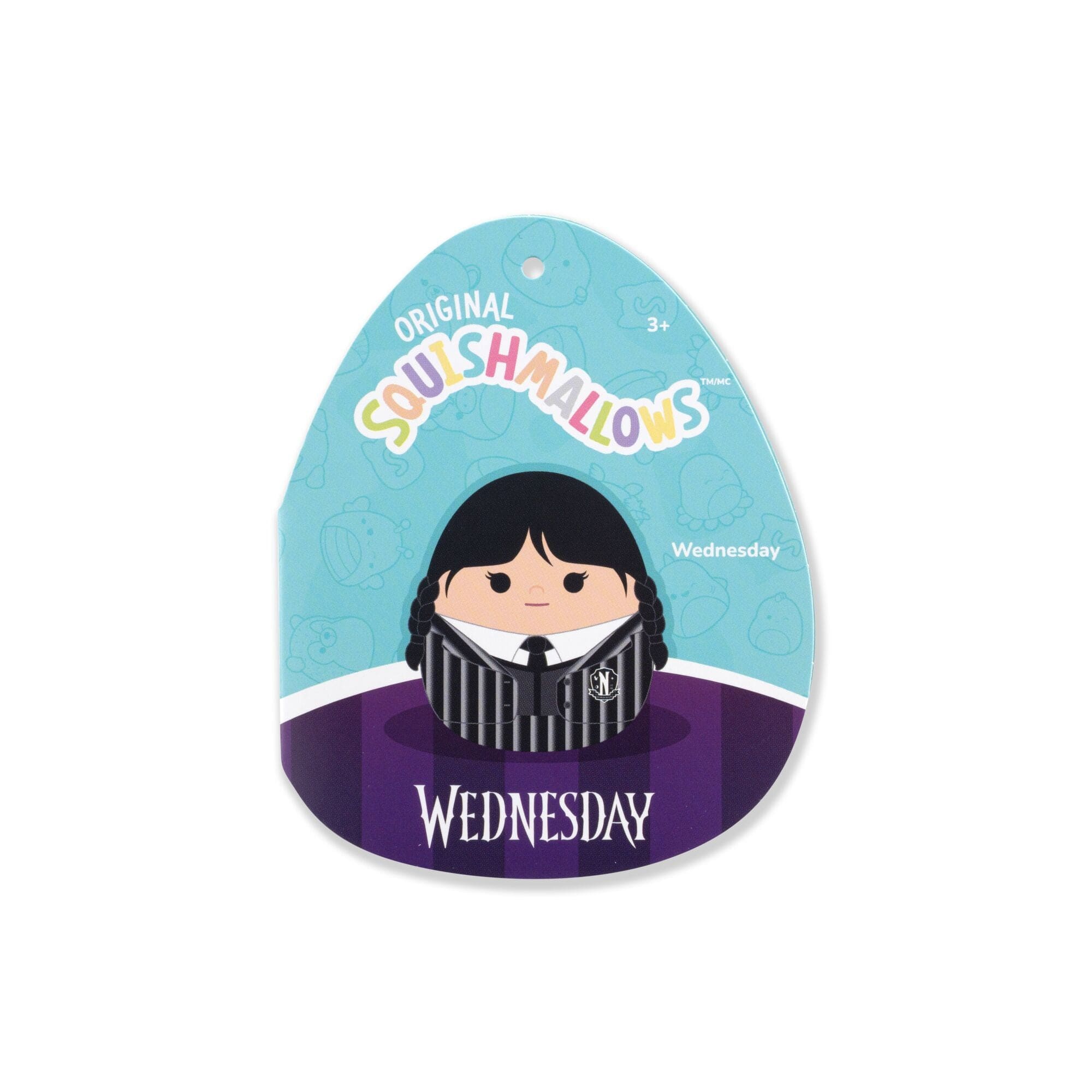 Squishmallows 8in Wednesday In Uniform Collectible Plush