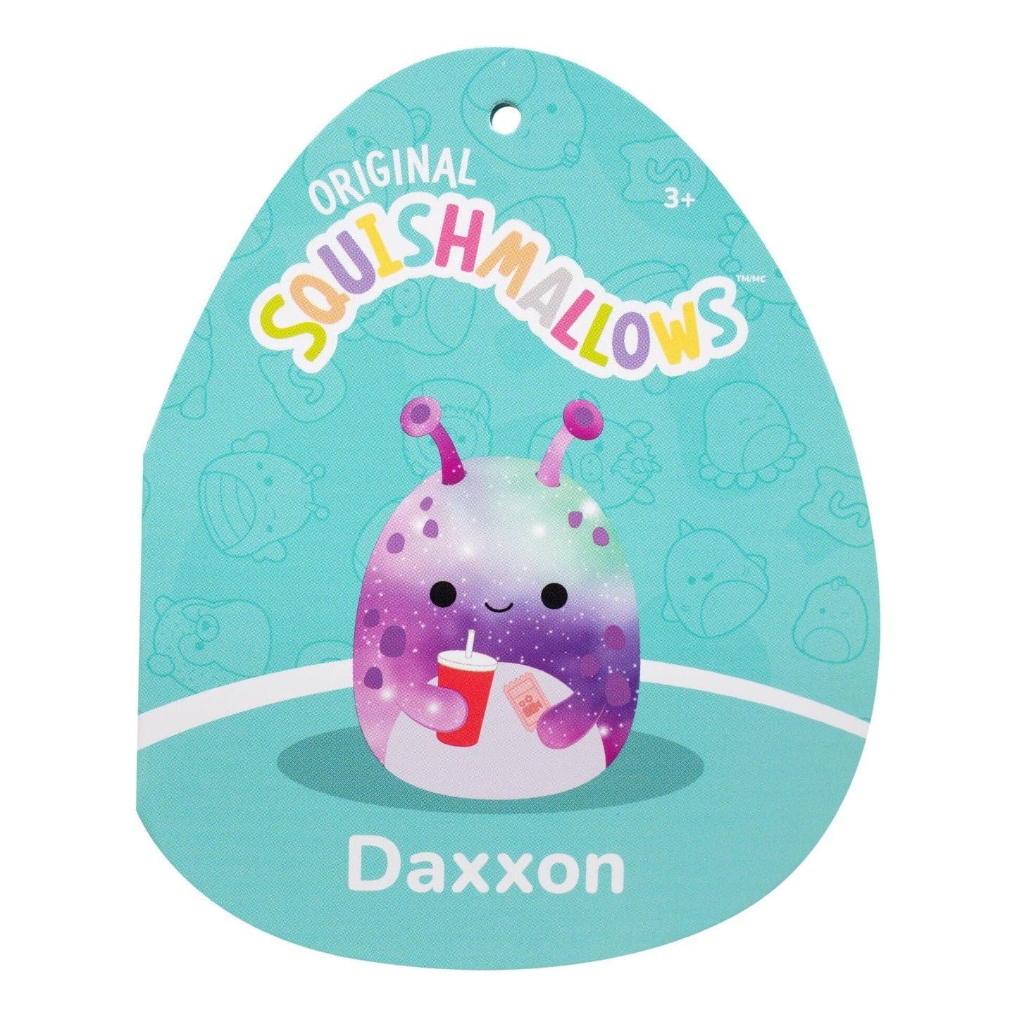 Squishmallows - Daxxon the Purple Alien - 12 inch