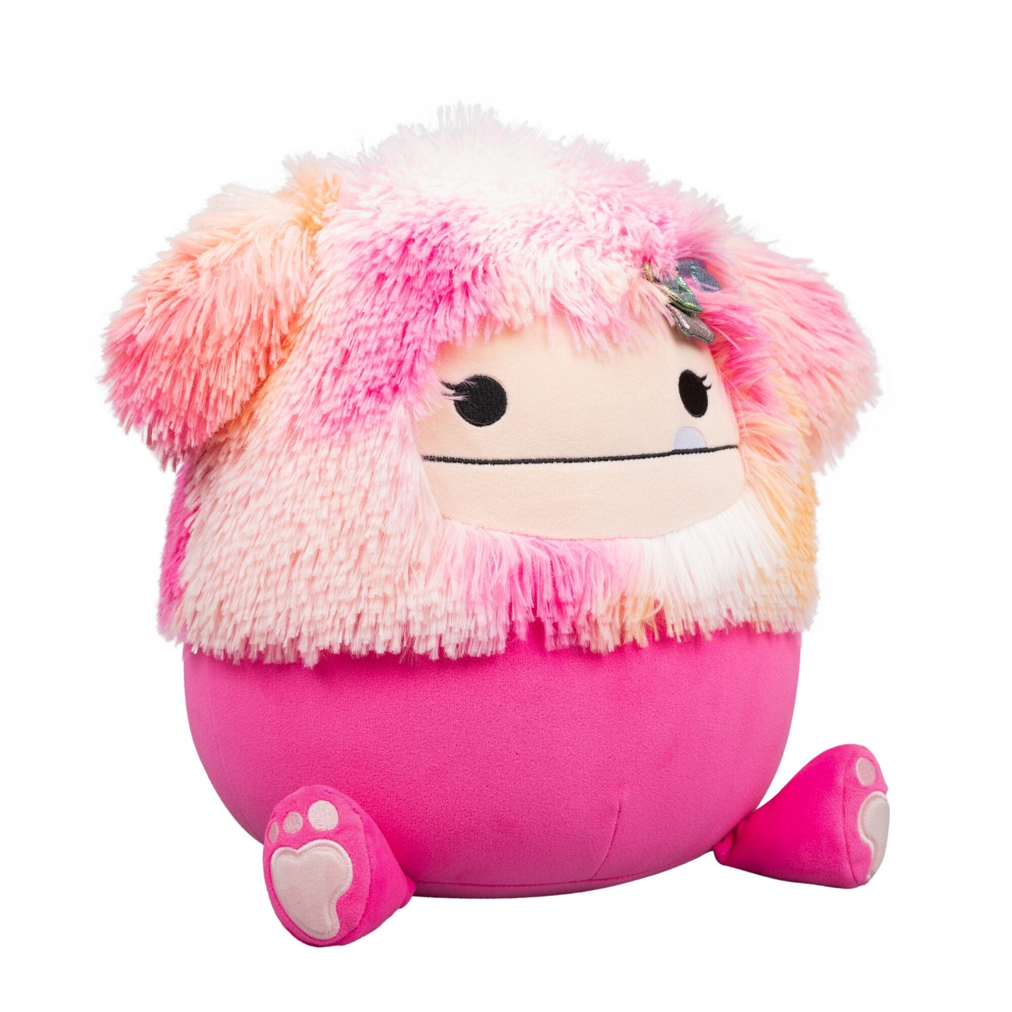 Squishmallows - Hailey the Pink & White Bigfoot - 12 Inch