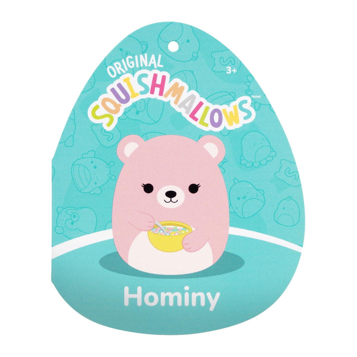 Squishmallows - Hominy the Peach Bea - 12-Inch