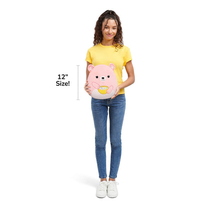 Squishmallows - Hominy the Peach Bea - 12-Inch