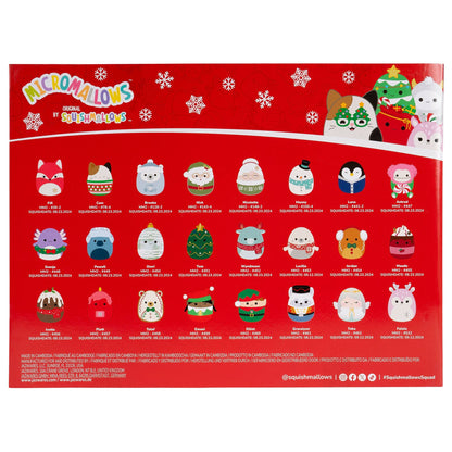 Squishmallows Micromallows Advent Calendar 24 Surprises