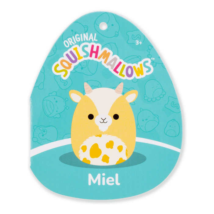 Squishmallows Miel the Yellow Goat 12 Inch Plush Toy