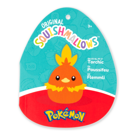 Squishmallows Pokemon 10" Torchic 888 SQPK00058