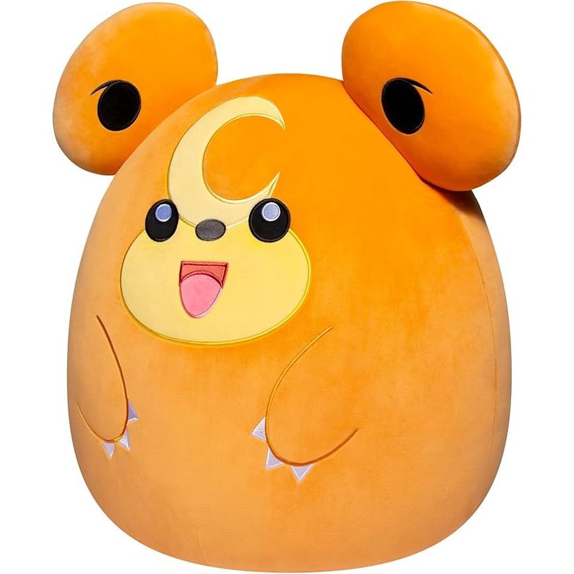 Squishmallows Pokémon 14 Inch Teddiursa 0196566195455