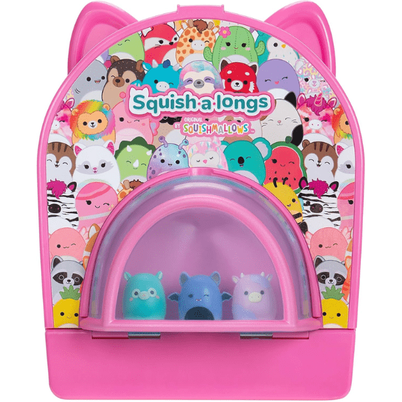 Squish-a-longs by Squishmallows - Party Pack On-the-Go Playset 191726755326