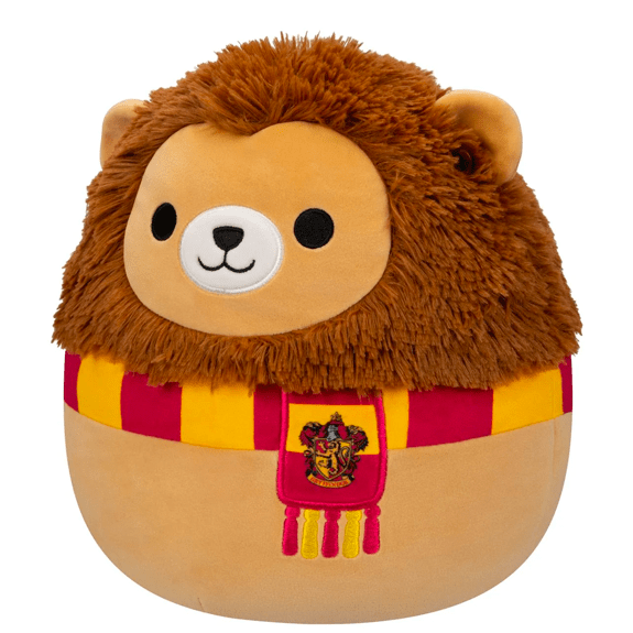 Squishmallow Kellytoy Plush 10" Harry Potter Gryffindor Lion 196566178595