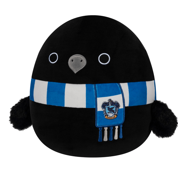 Squishmallow Kellytoy Plush 10" Harry Potter Ravenclaw Raven 196566178625