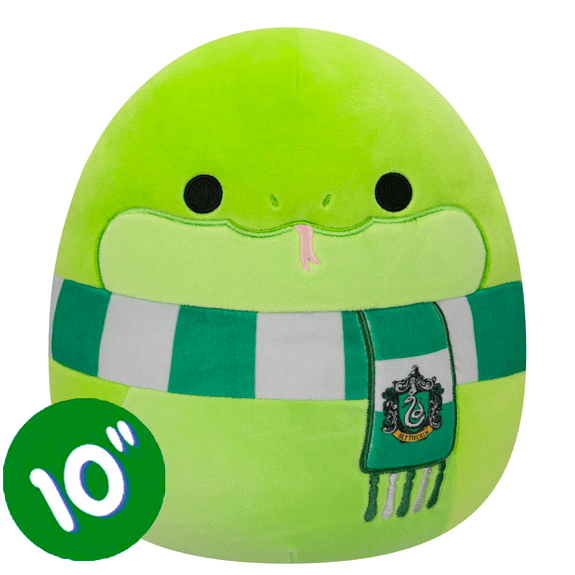 Squishmallow Kellytoy Plush 10" Harry Potter Slytherin Snake 196566178618